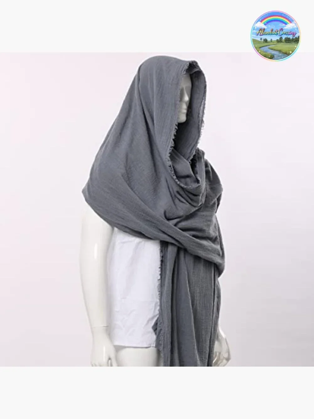 Medieval Post Apocalyptic Shawl Scarf Cowl Sash Costume